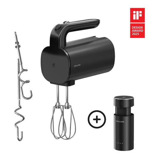 ZWILLING XTEND Cordless Hand Mixer Starter Set, Starter Set Including Battery-0