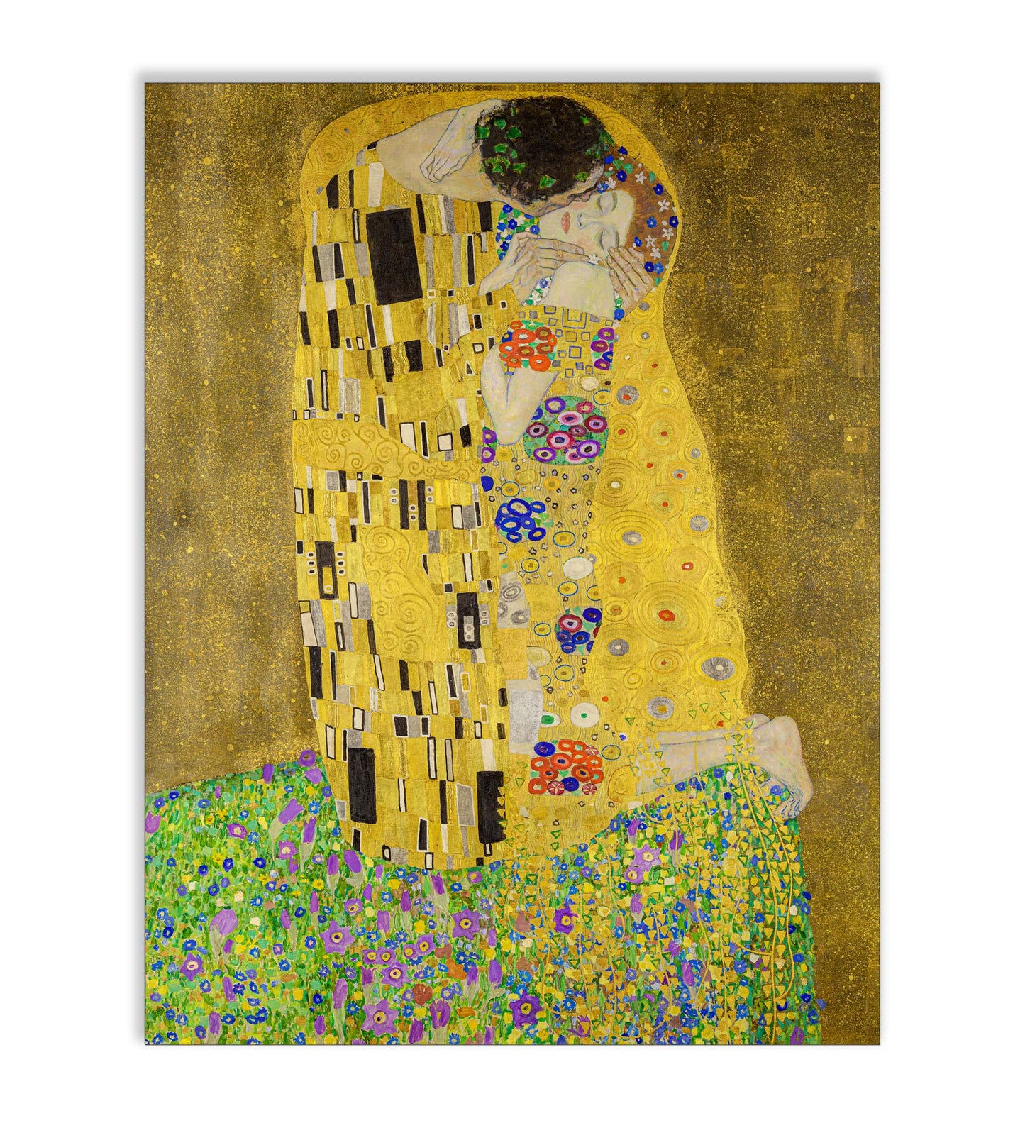 " The Kiss" Fine Art-Gold varnish-0