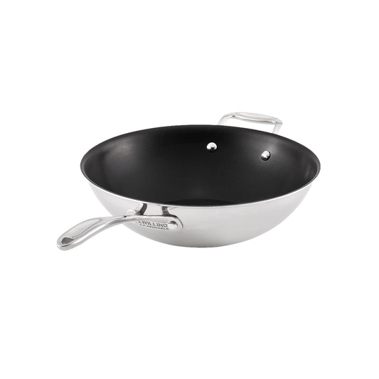 ZWILLING Vista Clad 30 cm / 12 inch 18/10 Stainless Steel Wok-0
